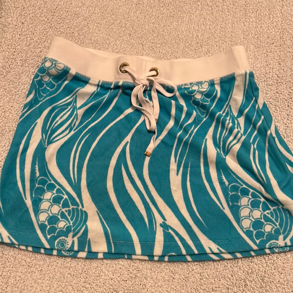 Like new Lilly terrycloth skirt